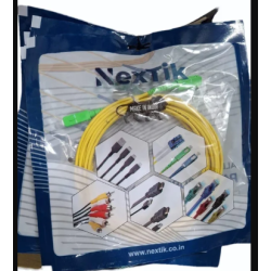 NEXTIK Simplex Single Mode SC To SC Optical Fiber Patch Cord NEXTIK Simplex Single Mode SC To SC Optical Fiber Patch Cord
