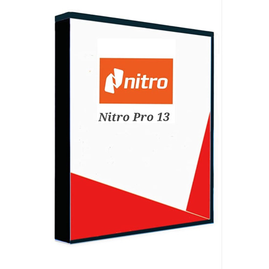 NITRO PRO 13 PDF VIEWER,CREATOR, EDITOR,CONVERTER SOFTWARE