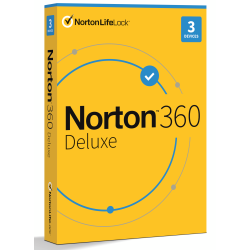 Norton 360 Delux  PC Mac®, smartphone or tablet Security Software