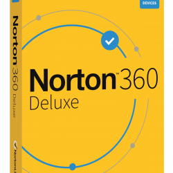 Norton 360 Delux  PC Mac®, smartphone or tablet Security Software