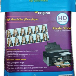One Plus Digital HD Inkjet High Resolution 4R Size (4 X 5 Inch) 245GSM Glossy Photo Paper