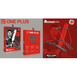 OnePlus RONGAD BT 98 hours Bluetooth Neckband