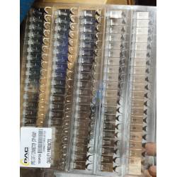PAC 8P8C CAT7 STP Heavy Premium Quality 100 PCs Metal Shielded Modular RJ45 Connector