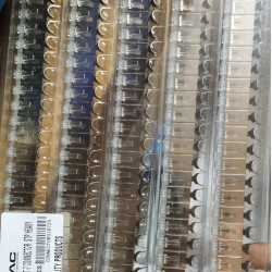 PAC 8P8C CAT7 STP Heavy Premium Quality 100 PCs Metal Shielded Modular RJ45 Connector