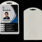 Pasting ID Card Holder School iCard Single Side ID Card Holder