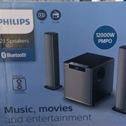 Philips 2.1 Speaker 12000W PMPO Bluetooth Multimedia Audio Soundbar Speaker Philips 2.1 Speaker 12000W PMPO Bluetooth Multimedia Audio Soundbar Speaker
