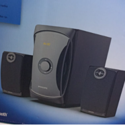 Philips 2.1 Speaker Bluetooth Multimedia Audio Speaker Philips 2.1 Speaker Bluetooth Multimedia Audio Speaker
