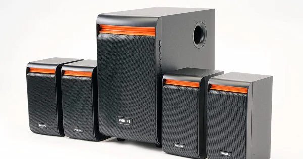 Multimedia Speakers Philips Home Theatre Bluetooth Philips 5000