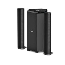 Philips Audio Mms8085B/94 2.1 Channel 80W USB Multimedia Speaker System with Convertible Soundbar