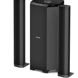 Philips Audio Mms8085B/94 2.1 Channel 80W USB Multimedia Speaker System with Convertible Soundbar