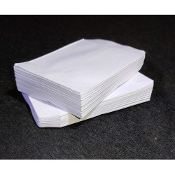 Photo Card Paper Envelope White Studio | Passport size photo Envelopes | Vibuthi Cover | Medicine Cover (Size - 4X2.7 INCHES) 500 Pcs Pack Hard Paper card Pouch