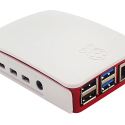Raspberry Pi 4 B Model Official Red-White Case Enclosure