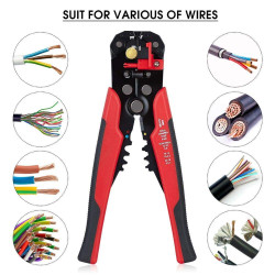 Pliers Crimping Tool Wire Stripper Electrician General Automatic Cable Wire Stripper Crimping Pliers Wire Cutter Coaxial Stripper