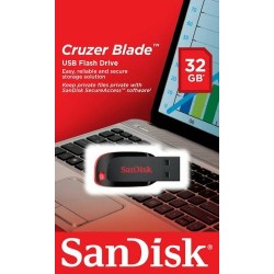 SanDisk 32GB Cruzer Blade USB Flash Pen Drive 