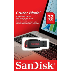 SanDisk 32GB Cruzer Blade USB Flash Pen Drive 