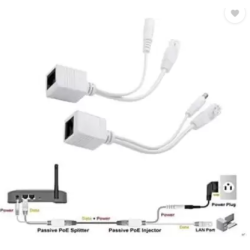 Passive PoE Injector Power Over Ethernet Splitter LAN RJ45 DC Power Kit Y POE Cable