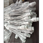 PoE IP Camera Cable with RJ45 Connector + Power Cable for CCTV Cameras