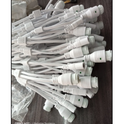PoE IP Camera Cable with RJ45 Connector + Power Cable for CCTV Cameras