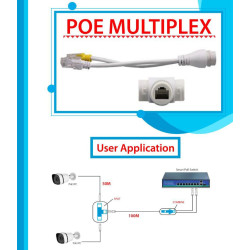 POE T Multiplexer Poe Synthesizer Separator Converter Cable PoE Injector Splitter POE T Multiplexer Poe Synthesizer Separator Converter Cable PoE Injector Splitter