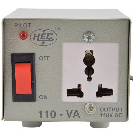 Voltage Converter 220V to 110V 250 Watt Powermex Universal for USA Products Step Down Transformer