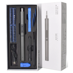 Precision Electric Screwdriver Set 12/39/50-In-1 Portable LED Kit Type-C Fast Charging Professional Mobile Phone IPad Repair Home Tool Screwdriver