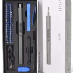 Precision Electric Screwdriver Set 12/39/50-In-1 Portable LED Kit Type-C Fast Charging Professional Mobile Phone IPad Repair Home Tool Screwdriver Precision Electric Screwdriver Set 12/39/50-In-1 Portable LED Kit Type-C Fast Charging Professional Mobile Phone IPad Repair Home Tool Screwdriver