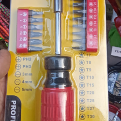 Professional 17 in 1 Magnetic Rubber Grip Multifunction Screwdriver Set Professional 17 in 1 Magnetic Rubber Grip Multifunction Screwdriver Set