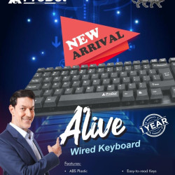 ProDot Alive Standard Wired USB Keyboard