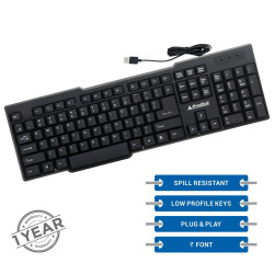 Prodot KB-207s Wired USB Standard Keyboard