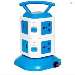 ProDot Surge Protector 6S4U-2M Extension Tower With 6 Socket 4 USB Port 6 Socket Extension Boards