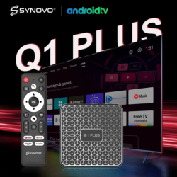 Synovo Q1 PLUS 8K UHD Android 16.0 H313 4GB RAM 32GB ROM Voice Control Smart TV Box