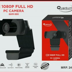 Quantum QHM990 1080 Full HD PC Camera Wired Webcam