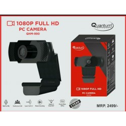 Quantum QHM990 1080 Full HD PC Camera Wired Webcam