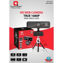 QUANTRON QPC-1015 WEB Camera FULL HD 1080P 5MP Wide Lens Webcam