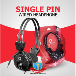 Quantron QHP-350 Single Pin 3.5mm Wired Headphone