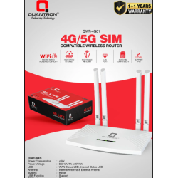 Quantron QWR-4G01 4G/5G SIM WIRLESS WIFI Internet Router Quantron QWR-4G01 4G/5G SIM WIRLESS WIFI Internet Router