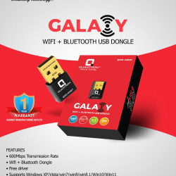 Quantron QWD-650BT Dual Band Wifi + Bluetooth Network Dongle receiver Quantron QWD-650BT Dual Band Wifi + Bluetooth Network Dongle receiver