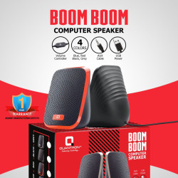 QUANTRON QWS-1220 Boom Boom AUX with USB Powered Computer Speaker QUANTRON QWS-1220 Boom Boom AUX with USB Powered Computer Speaker