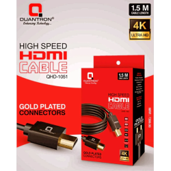 Quantron QHD-1051 4K 1.5 Meter High Speed HDMI Cable