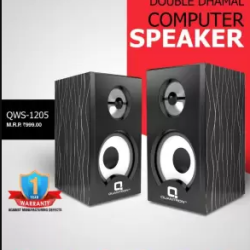 Quantron QWS-1205 COMPUTER SPEAKER 3 WATT STEREO Laptop Desktop Computer Speaker Quantron QWS-1205 COMPUTER SPEAKER 3 WATT STEREO Laptop Desktop Computer Speaker