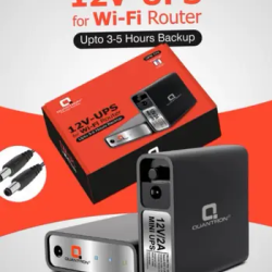 Quantron QPB-773 12 Volt CCTV WI-FI ROUTER Power Backup UPS Quantron QPB-773 12 Volt CCTV WI-FI ROUTER Power Backup UPS