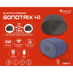 Quantum QHM-41 Q SonoTrix 41 Wireless Bluetooth Speaker
