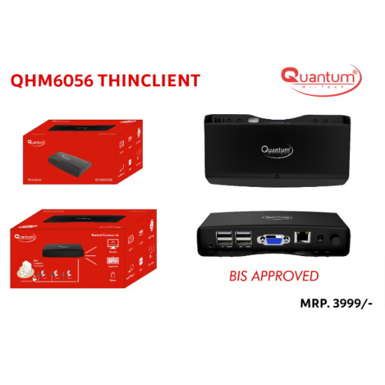 Quantum QHM6056B USB Workstation shares 1 pc with 40 + USER Virtual PC Thin Client