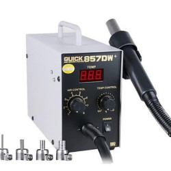 Quick 857DW+ Lead Free Adjustable SMD Rework Station Quick 857DW+ Lead Free Adjustable SMD Rework Station