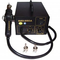 Hot Air Gun Quick 850A+ Soldering MotherBoard, Mobile, SMD Repair Rework Station Blower SMD