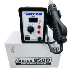 Quick 858D Digital SMD Rework Soldering Station Auto Cut SMD Machine