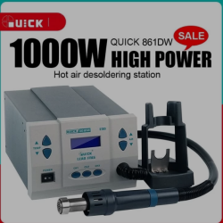 Quick 861DW High Power ESD Hot Air Desoldering SMD Rework Station Quick 861DW High Power ESD Hot Air Desoldering SMD Rework Station