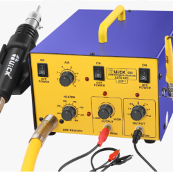 Quick 900 SMD Built in Hot Air Gun & 12W Iron with 5V DC Power Supply with Hot Air Gun SMD Rework Station Quick 900 SMD Built in Hot Air Gun & 12W Iron with 5V DC Power Supply with Hot Air Gun SMD Rework Station