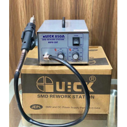 Hot Air Gun Quick 850A+ Soldering Auto Cut MotherBoard, Mobile, SMD Repair Rework Station Blower SMD
