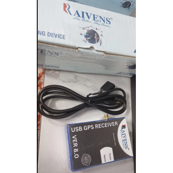 Raivens बैंक CSP GPS जियो टैगिंग डिवाइस (Banking Geo Tagging GPS) – SBI | BOB | BOI | BOM - 3M/10M Anteena